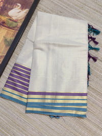 Mul Cotton Inspired Tissue Saree