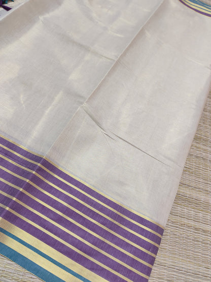 Mul Cotton Inspired Tissue Saree