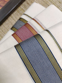 Premium Cotton Men's Double Dhoti (4 Metres).